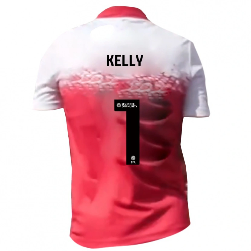 Danxen Dětské Michael Kelly #1 Červená Bílá Domů Hráčské Dresy 2025/26 Dres