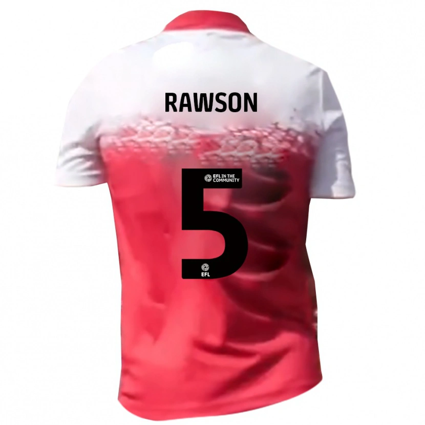 Danxen Dětské Farrend Rawson #5 Červená Bílá Domů Hráčské Dresy 2025/26 Dres