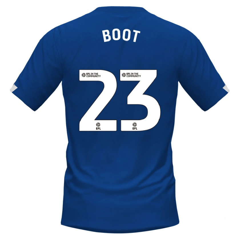 Danxen Dětské Ryan Boot #23 Modrá Bílá Domů Hráčské Dresy 2025/26 Dres