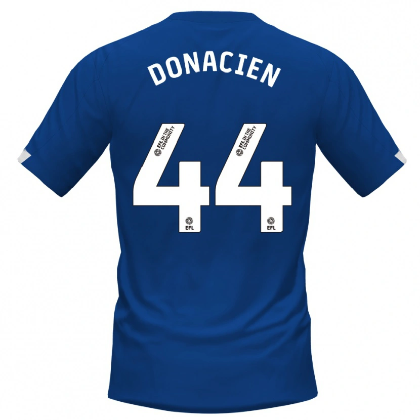 Danxen Dětské Janoi Donacien #44 Modrá Bílá Domů Hráčské Dresy 2025/26 Dres