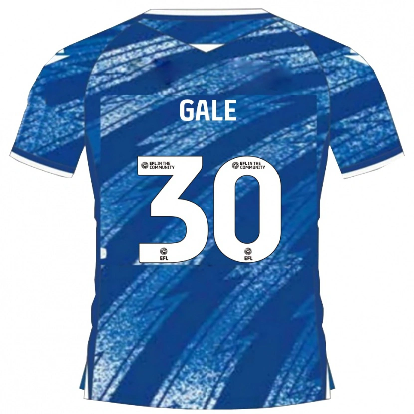 Danxen Dětské Sam Gale #30 Modrá Bílá Domů Hráčské Dresy 2025/26 Dres
