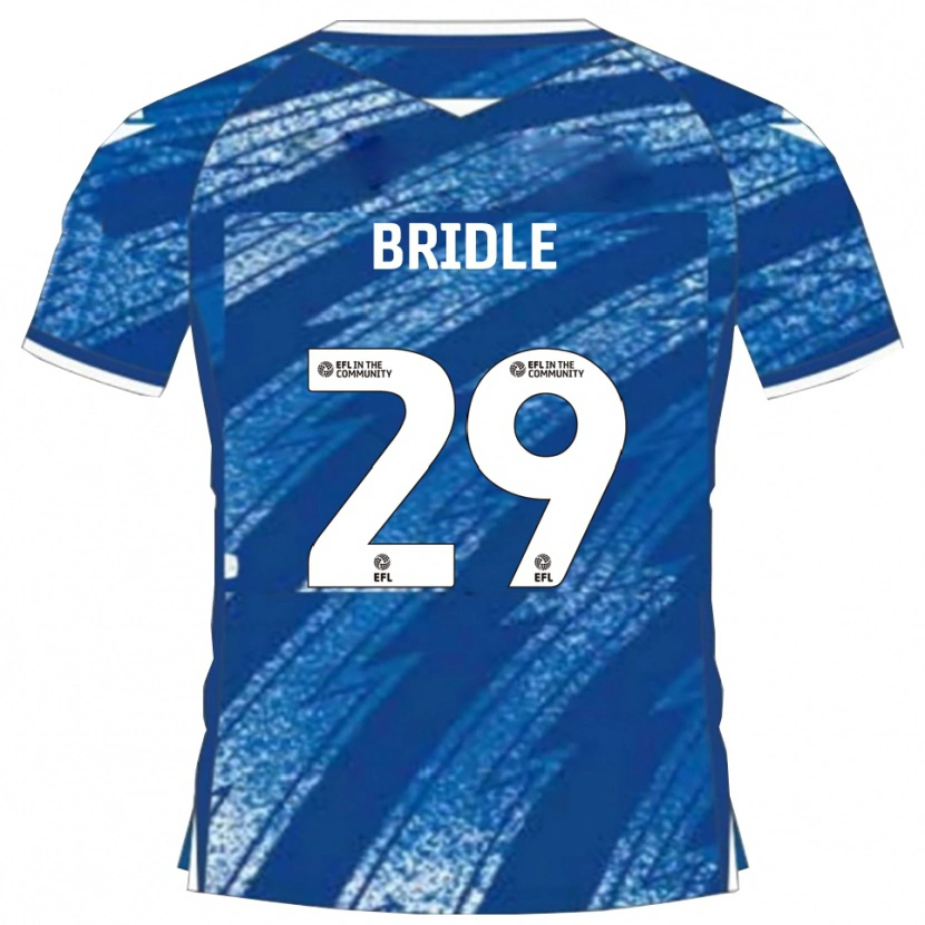 Danxen Dětské Harry Bridle #29 Modrá Bílá Domů Hráčské Dresy 2025/26 Dres