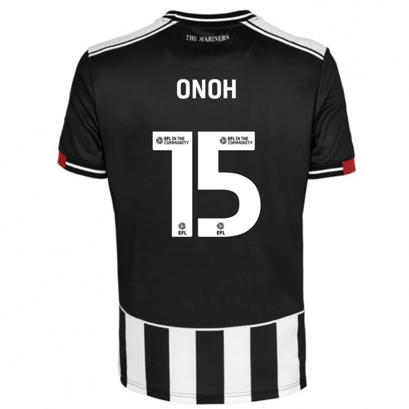 Danxen Dětské Fortune Onoh #15 Černá Bílá Červená Domů Hráčské Dresy 2025/26 Dres