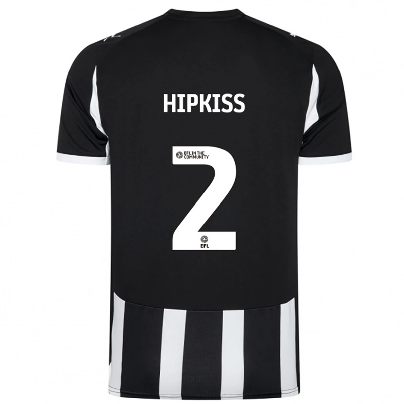 Danxen Dětské Stanley Hipkiss #2 Černá Bílá Domů Hráčské Dresy 2025/26 Dres