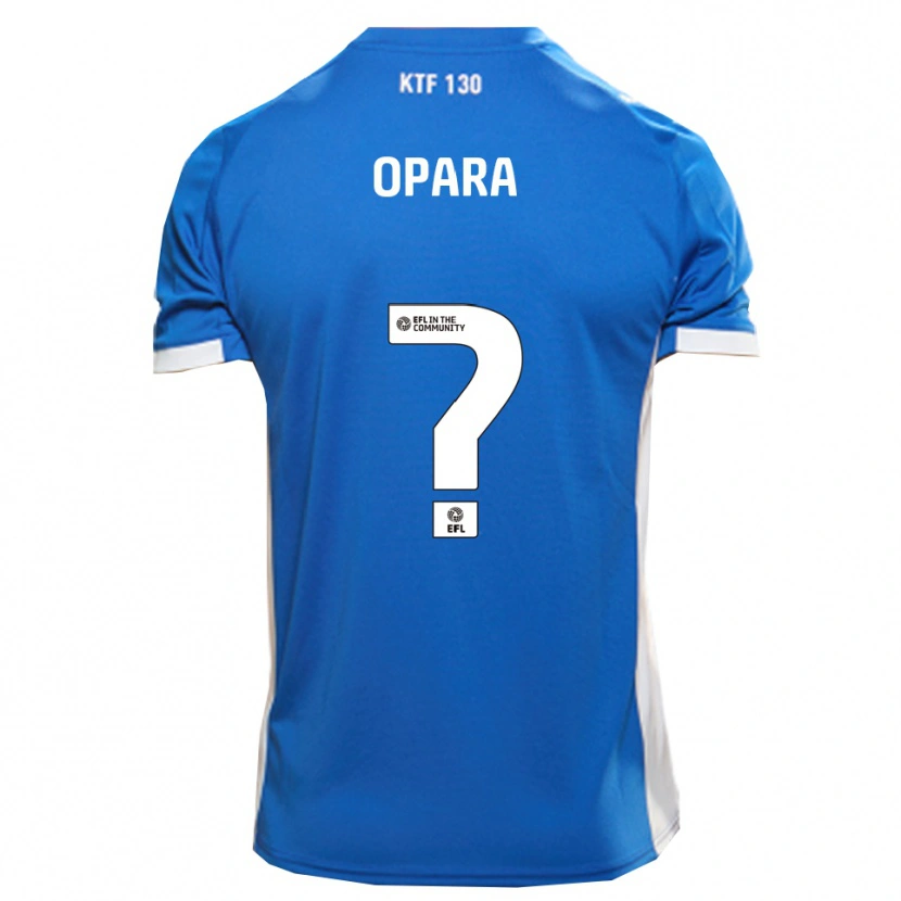 Danxen Dětské Jason Opara #0 Modrá Bílá Domů Hráčské Dresy 2025/26 Dres