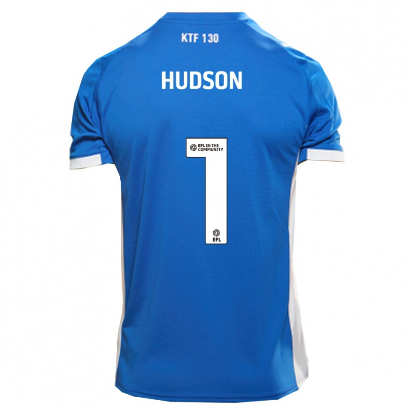 Danxen Dětské Mathew Hudson #1 Modrá Bílá Domů Hráčské Dresy 2025/26 Dres