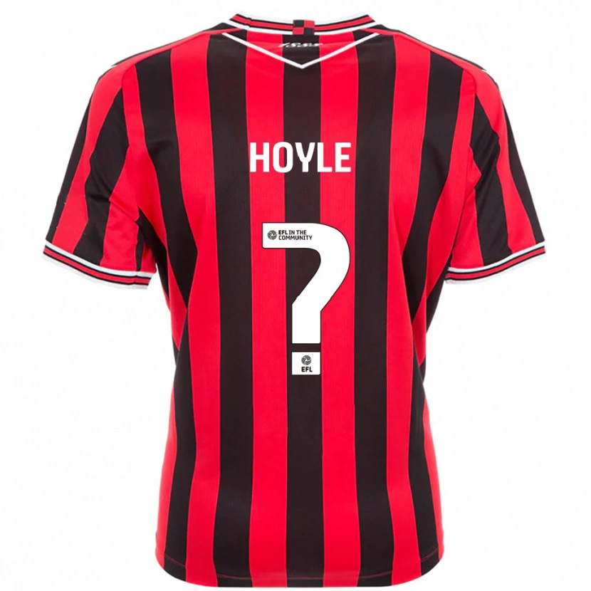 Danxen Dětské Lauren Hoyle #0 Červená Černá Domů Hráčské Dresy 2025/26 Dres