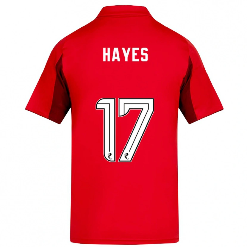 Danxen Dětské Jonny Hayes #17 Červená Vínová Domů Hráčské Dresy 2025/26 Dres