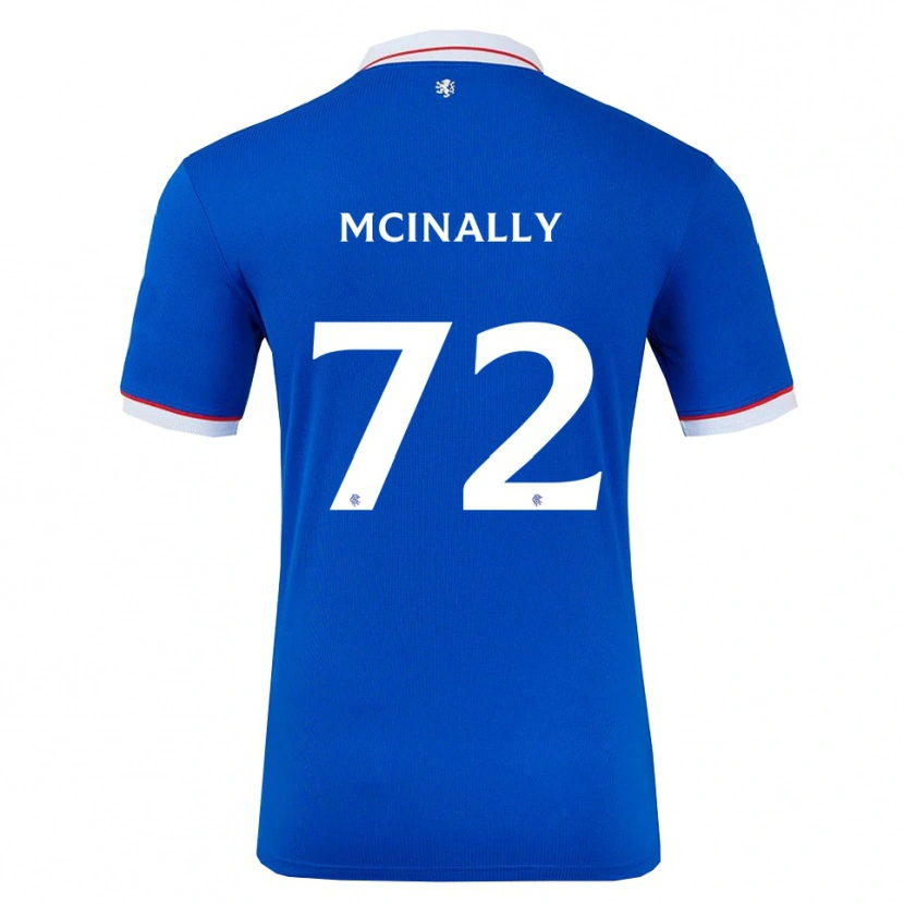 Danxen Dětské Darren Mcinally #72 Modrá Bílá Domů Hráčské Dresy 2025/26 Dres