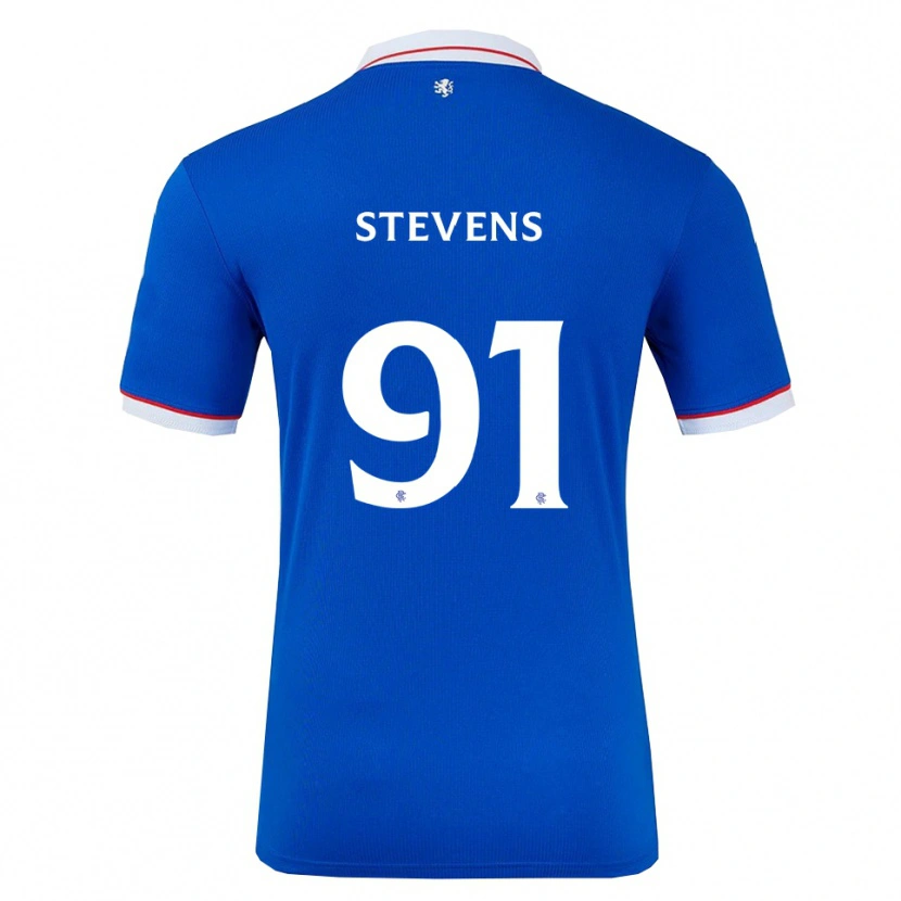 Danxen Dětské Archie Stevens #91 Modrá Bílá Domů Hráčské Dresy 2025/26 Dres