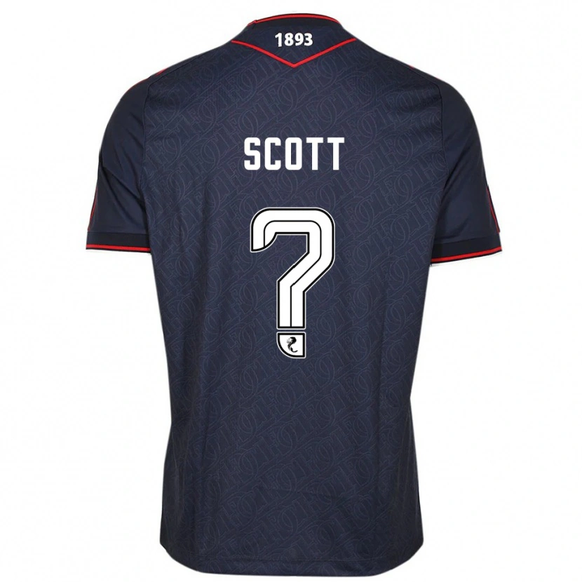 Danxen Dětské Chase Scott #0 Námořnická Bílá Domů Hráčské Dresy 2025/26 Dres