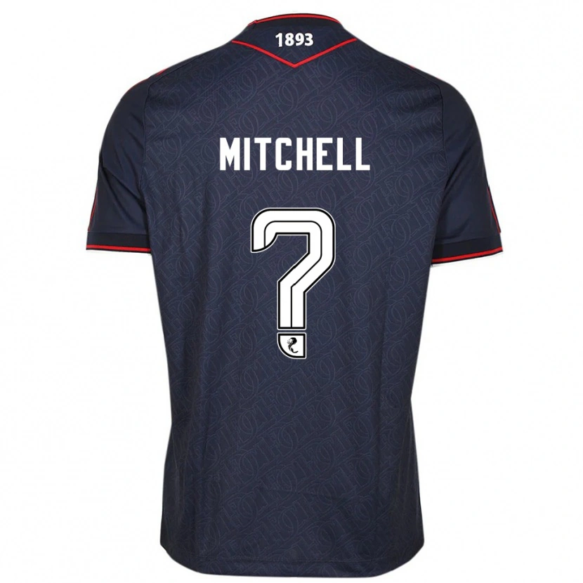 Danxen Dětské Josh Mitchell #0 Námořnická Bílá Domů Hráčské Dresy 2025/26 Dres
