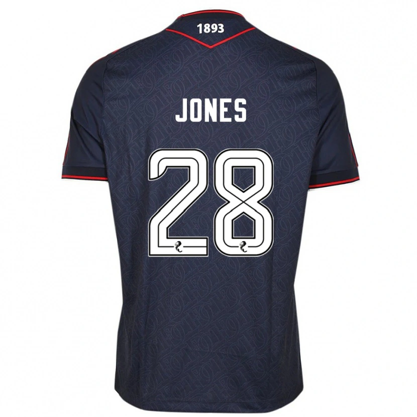 Danxen Dětské Callum Jones #28 Námořnická Bílá Domů Hráčské Dresy 2025/26 Dres