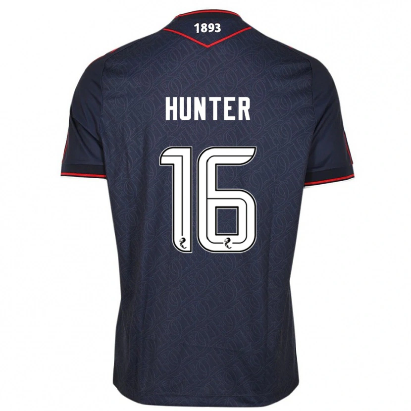 Danxen Dětské Michael Hunter #16 Námořnická Bílá Domů Hráčské Dresy 2025/26 Dres