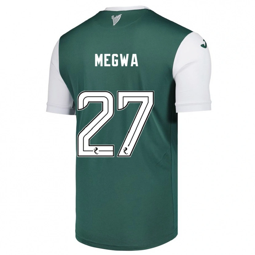 Danxen Dětské Kanayo Megwa #27 Zelená Bílá Domů Hráčské Dresy 2025/26 Dres
