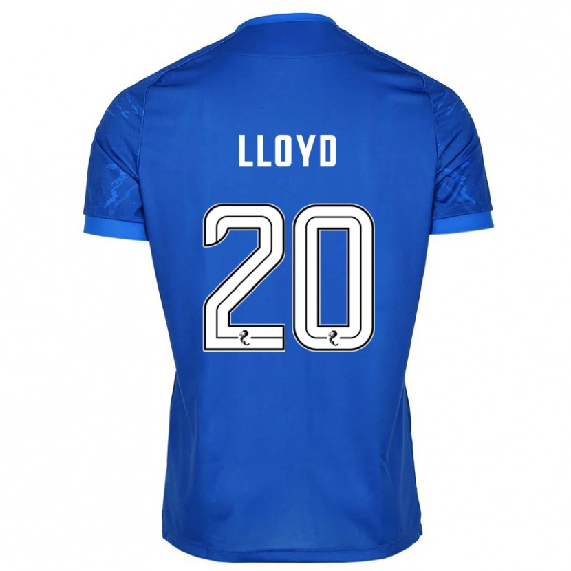 Danxen Dětské Louis Lloyd #20 Modrá Bílá Domů Hráčské Dresy 2025/26 Dres
