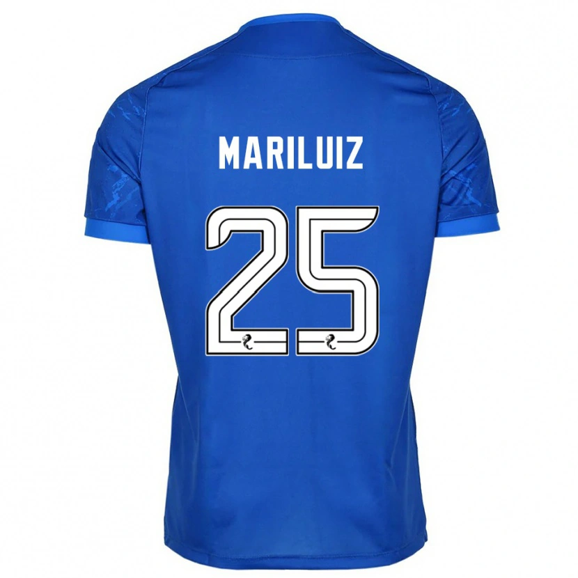 Danxen Dětské Mariluiz Sanchez #25 Modrá Bílá Domů Hráčské Dresy 2025/26 Dres