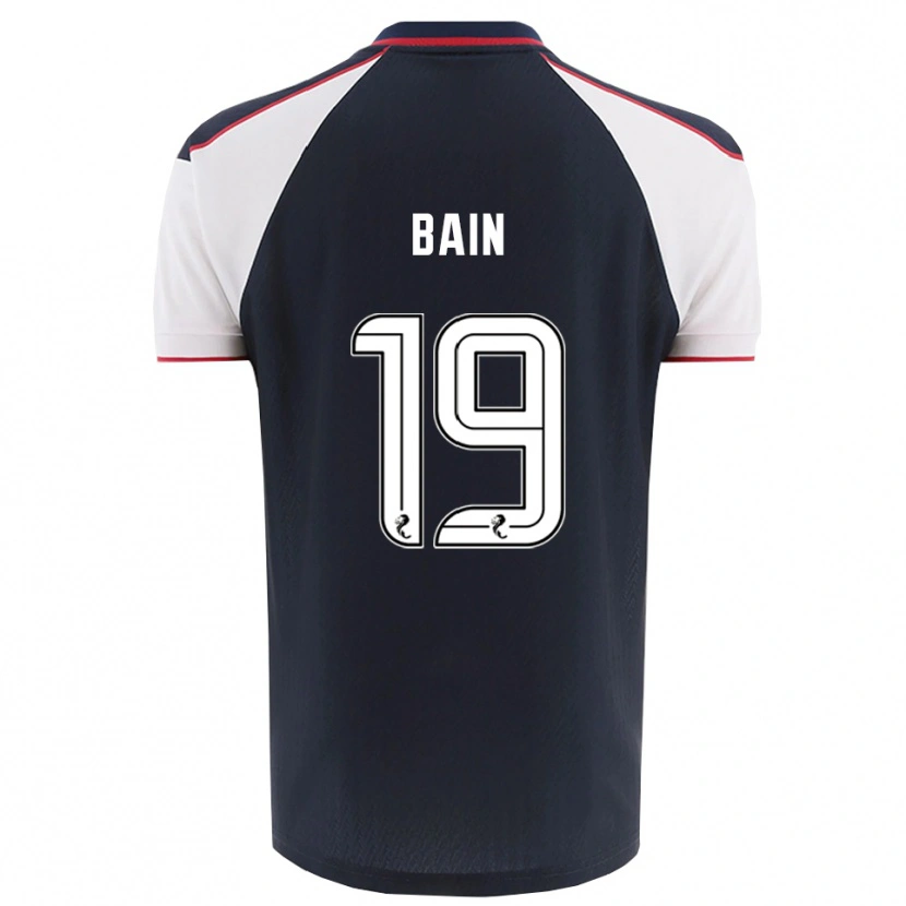 Danxen Dětské Scott Bain #19 Námořnická Bílá Domů Hráčské Dresy 2025/26 Dres