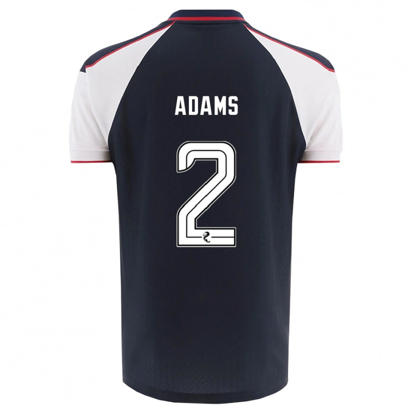 Danxen Dětské Keelan Adams #2 Námořnická Bílá Domů Hráčské Dresy 2025/26 Dres