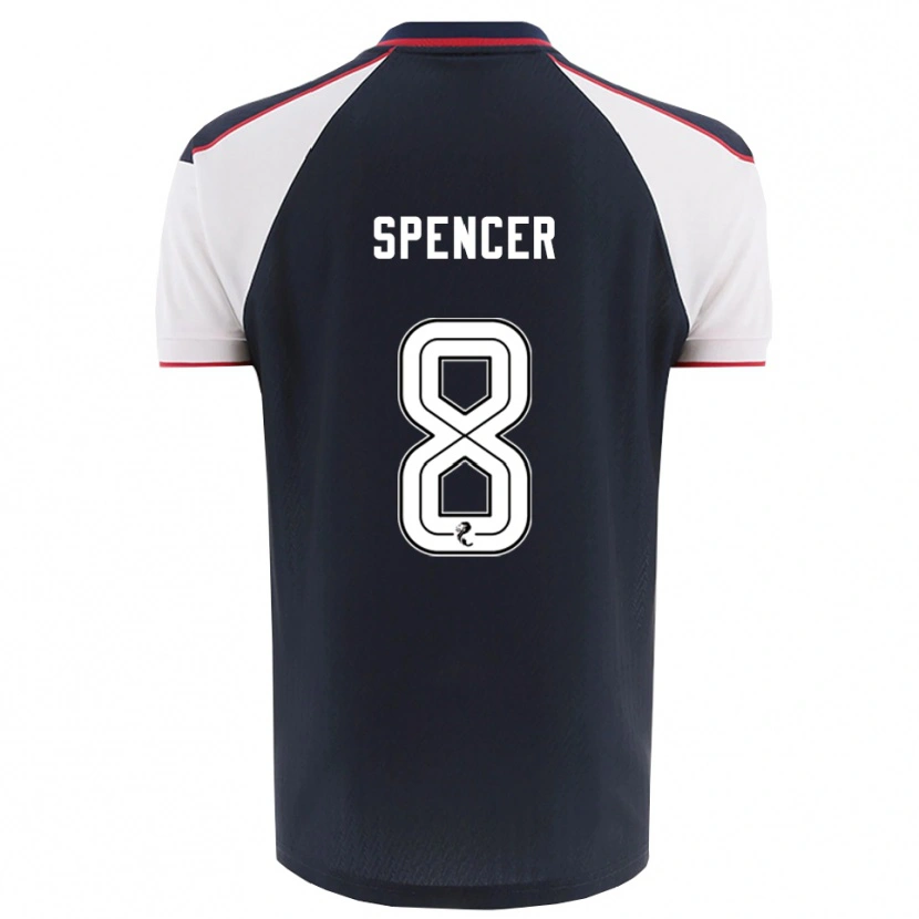 Danxen Dětské Brad Spencer #8 Námořnická Bílá Domů Hráčské Dresy 2025/26 Dres