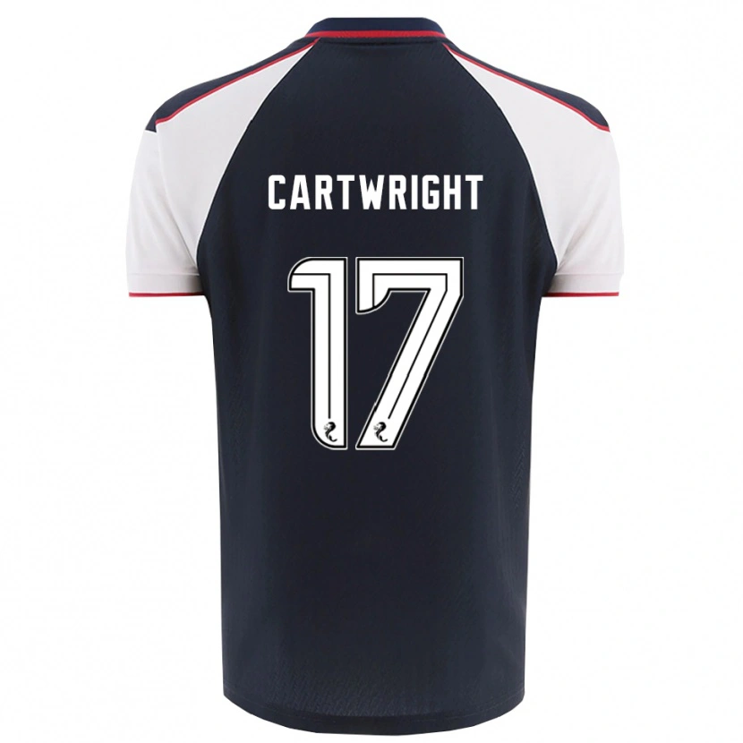 Danxen Dětské Henry Cartwright #17 Námořnická Bílá Domů Hráčské Dresy 2025/26 Dres