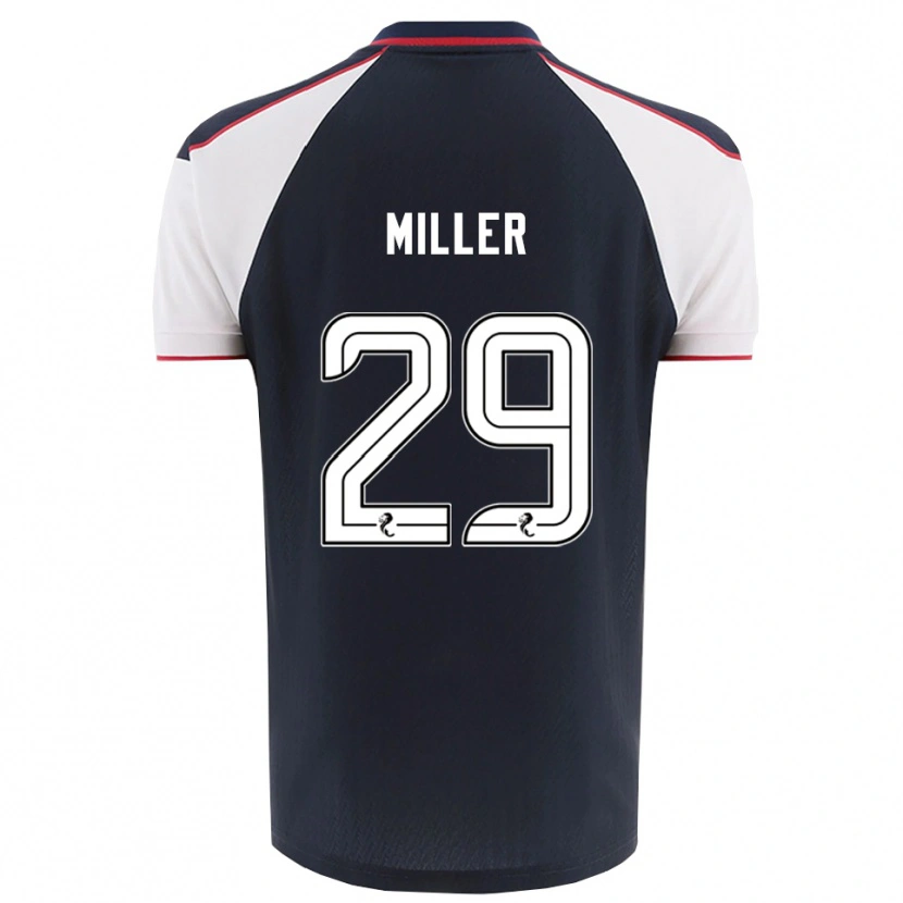 Danxen Dětské Calvin Miller #29 Námořnická Bílá Domů Hráčské Dresy 2025/26 Dres
