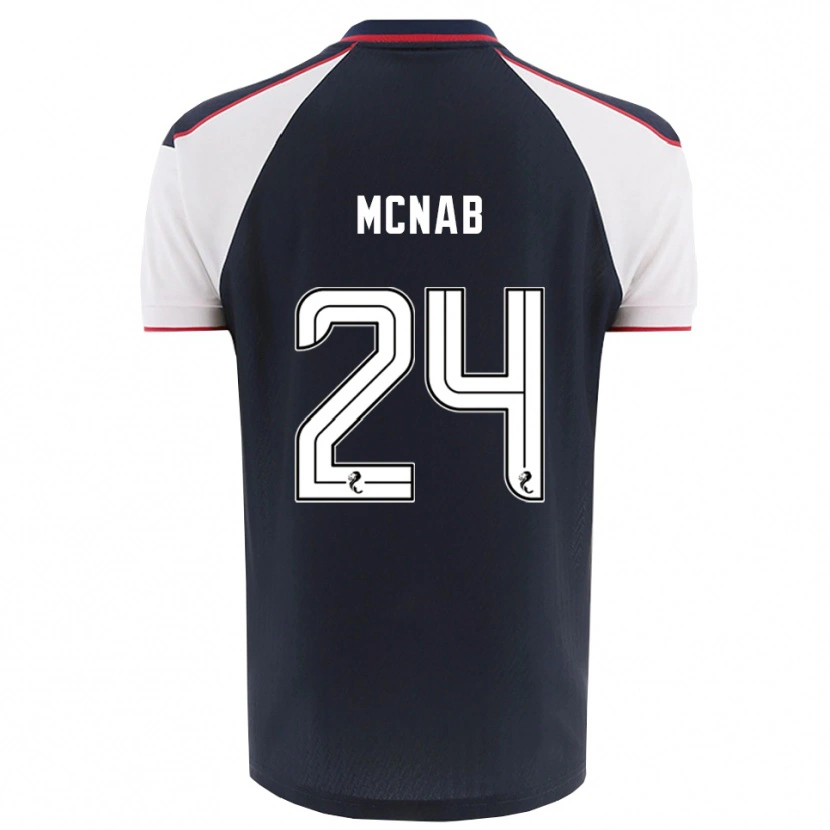 Danxen Dětské Cameron Mcnab #24 Námořnická Bílá Domů Hráčské Dresy 2025/26 Dres