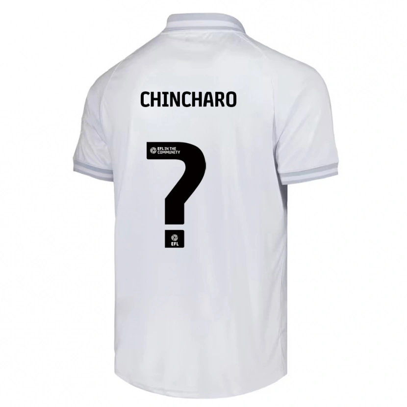 Danxen Dětské Victoria Chincharo #0 Bílá Šedá Černá Daleko Hráčské Dresy 2025/26 Dres