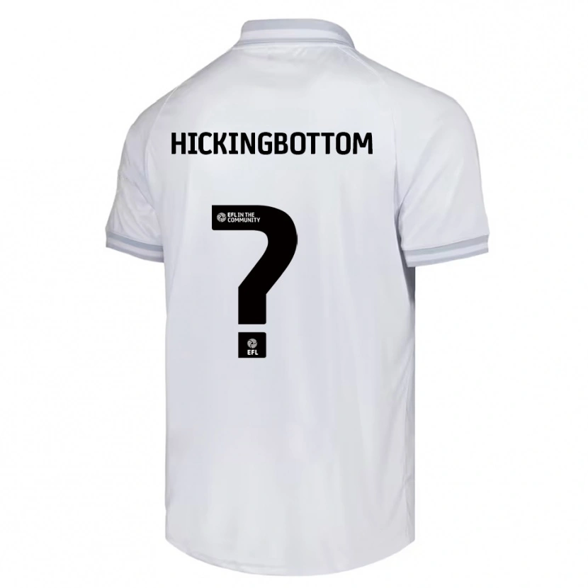 Danxen Dětské Charlie Hickingbottom #0 Bílá Šedá Černá Daleko Hráčské Dresy 2025/26 Dres