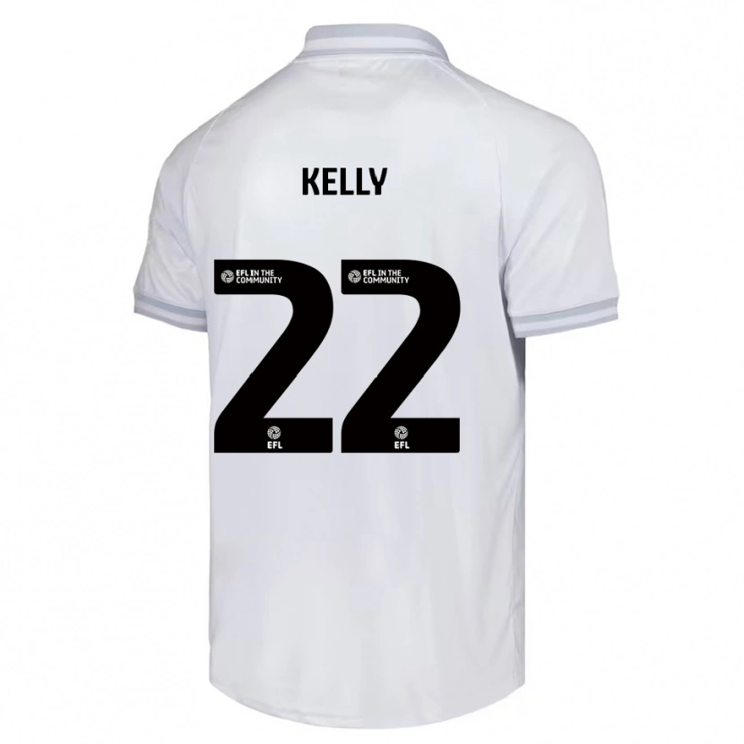Danxen Dětské Patrick Kelly #22 Bílá Šedá Černá Daleko Hráčské Dresy 2025/26 Dres