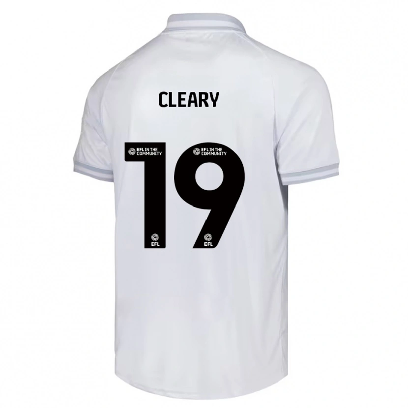 Danxen Dětské Reyes Cleary #19 Bílá Šedá Černá Daleko Hráčské Dresy 2025/26 Dres