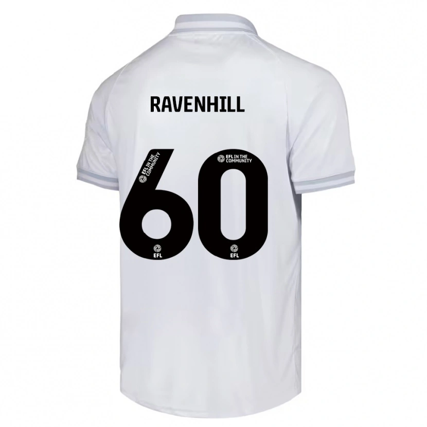 Danxen Dětské Rogan Ravenhill #60 Bílá Šedá Černá Daleko Hráčské Dresy 2025/26 Dres