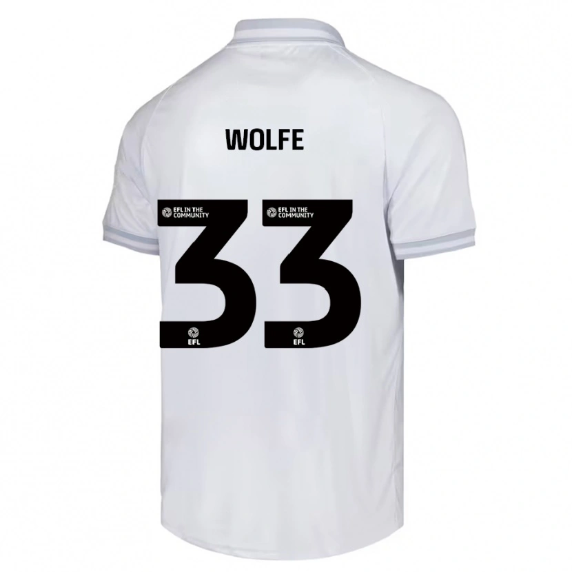 Danxen Dětské Matty Wolfe #33 Bílá Šedá Černá Daleko Hráčské Dresy 2025/26 Dres