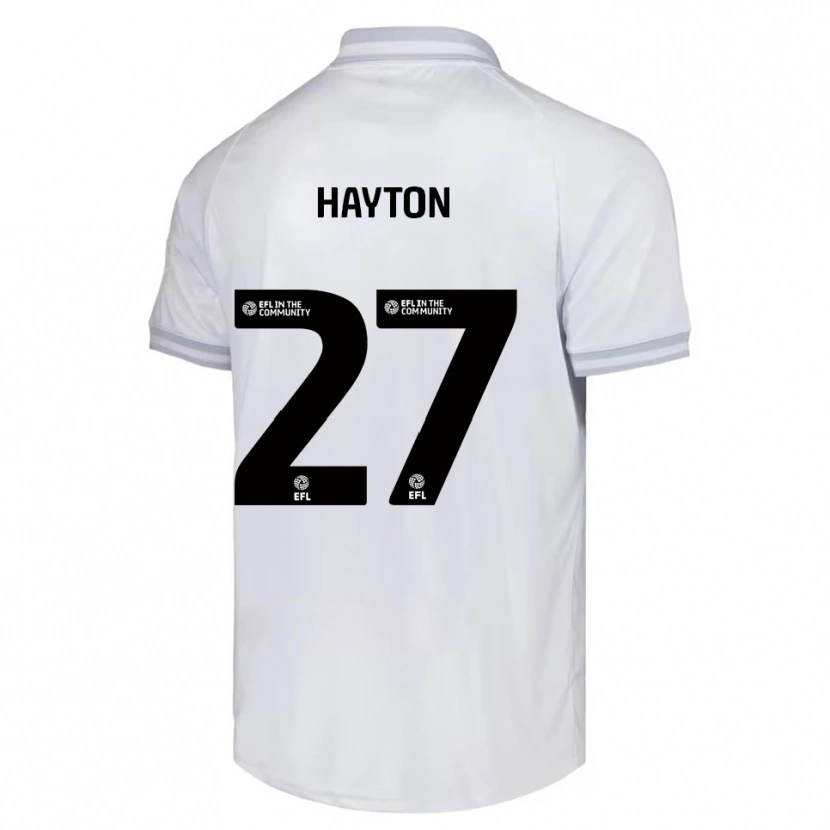 Danxen Dětské Adam Hayton #27 Bílá Šedá Černá Daleko Hráčské Dresy 2025/26 Dres