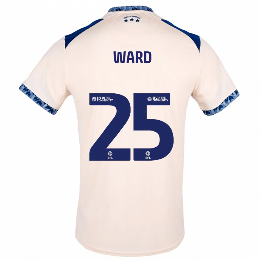 Danxen Dětské Danny Ward #25 Špinavě Bílá Námořnická Daleko Hráčské Dresy 2025/26 Dres
