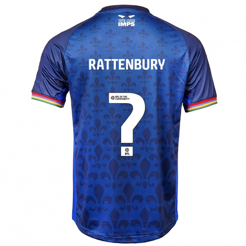 Danxen Dětské Freya Rattenbury #0 Modrá Námořnická Daleko Hráčské Dresy 2025/26 Dres