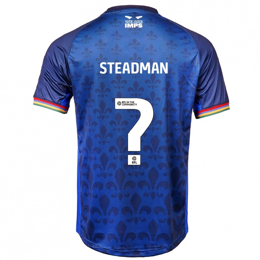 Danxen Dětské Jodie Steadman #0 Modrá Námořnická Daleko Hráčské Dresy 2025/26 Dres