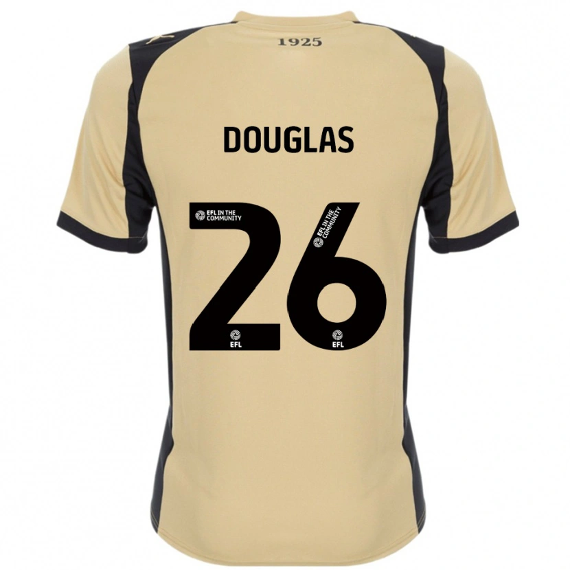 Danxen Dětské Hamish Douglas #26 Zlatá Černá Daleko Hráčské Dresy 2025/26 Dres