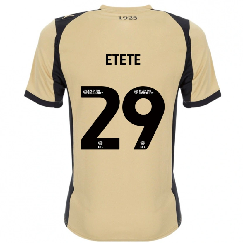 Danxen Dětské Kion Etete #29 Zlatá Černá Daleko Hráčské Dresy 2025/26 Dres
