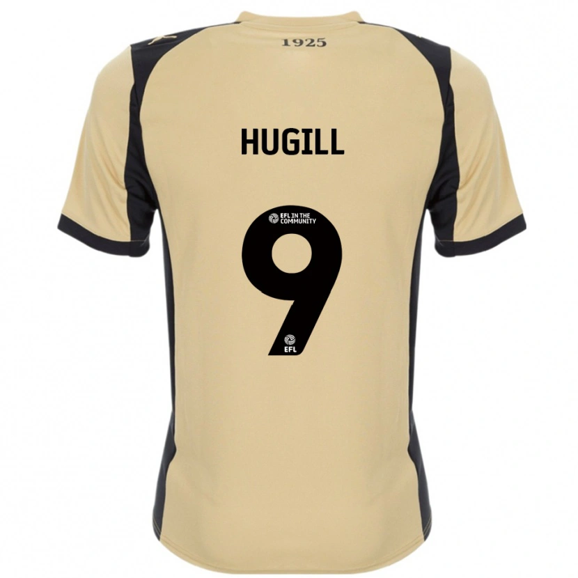 Danxen Dětské Jordan Hugill #9 Zlatá Černá Daleko Hráčské Dresy 2025/26 Dres