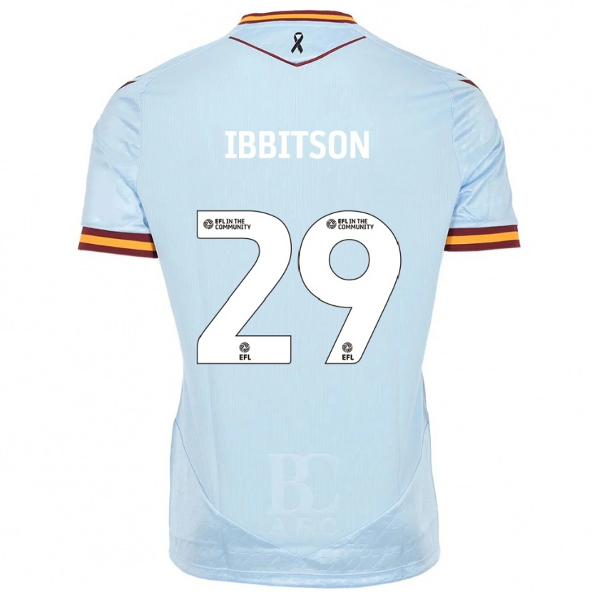 Danxen Dětské Harry Ibbitson #29 Nebesky Modrá Daleko Hráčské Dresy 2025/26 Dres