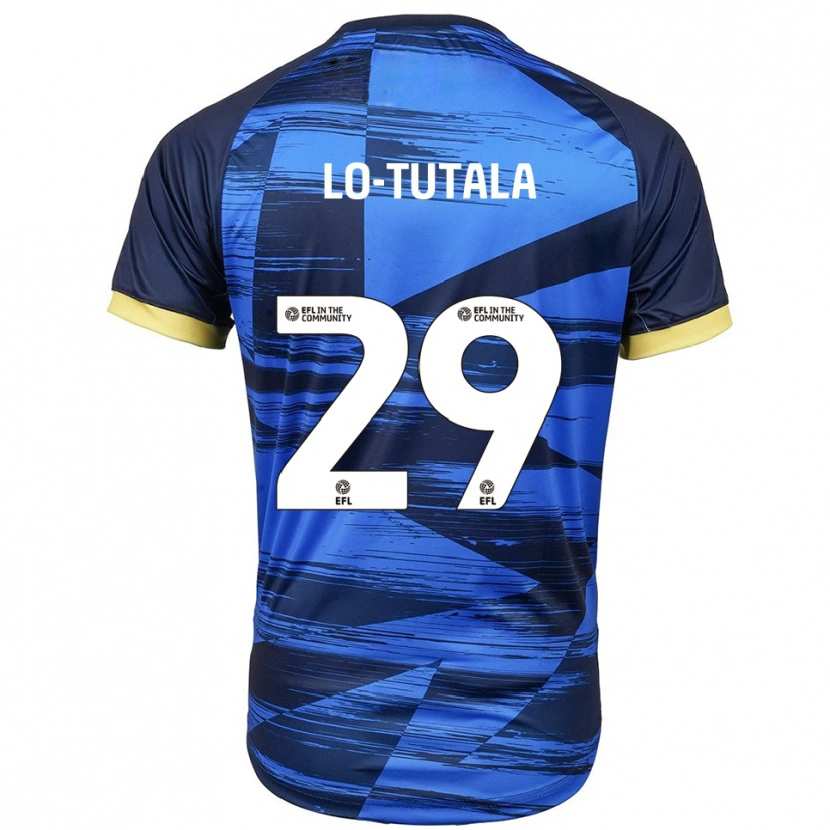 Danxen Dětské Thimothée Lo-Tutala #29 Modrá Námořnická Daleko Hráčské Dresy 2025/26 Dres