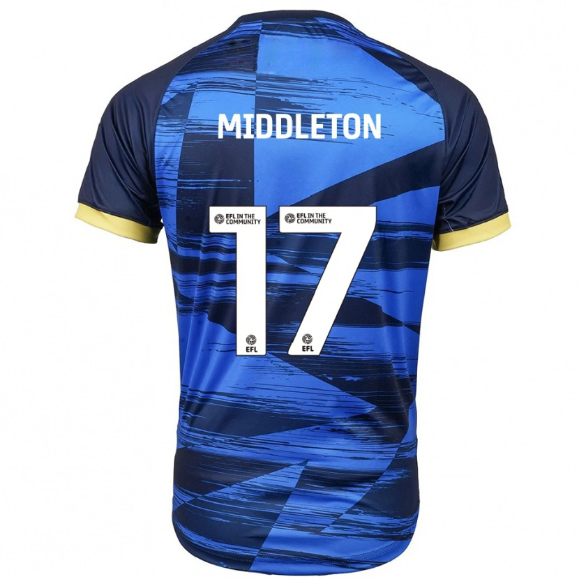 Danxen Dětské Glenn Middleton #17 Modrá Námořnická Daleko Hráčské Dresy 2025/26 Dres