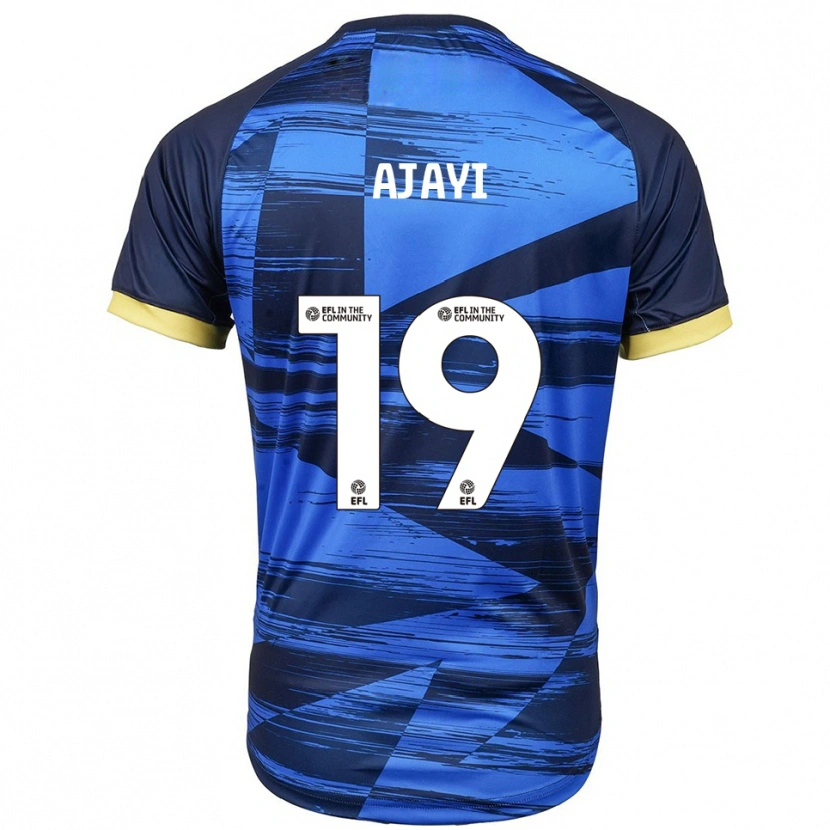 Danxen Dětské Damola Ajayi #19 Modrá Námořnická Daleko Hráčské Dresy 2025/26 Dres