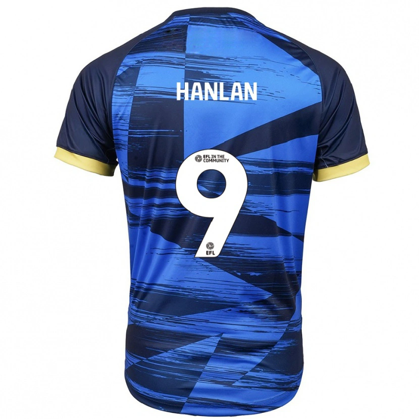 Danxen Dětské Brandon Hanlan #9 Modrá Námořnická Daleko Hráčské Dresy 2025/26 Dres