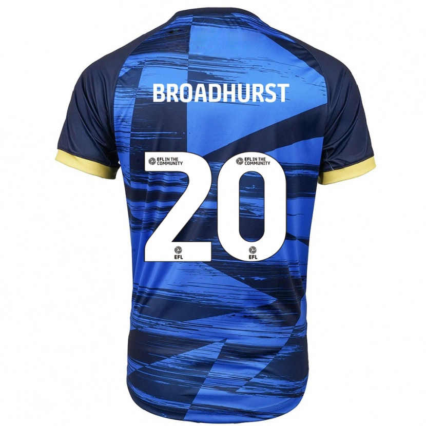 Danxen Dětské Lilli-Mae Broadhurst #20 Modrá Námořnická Daleko Hráčské Dresy 2025/26 Dres