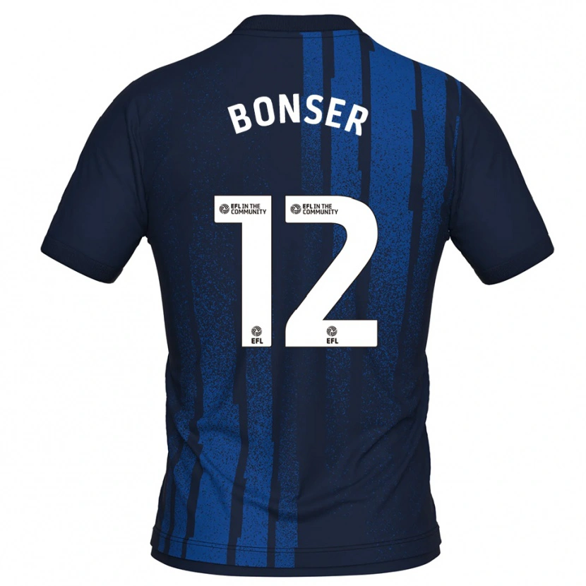 Danxen Dětské Louis Bonser #12 Námořnická Bílá Daleko Hráčské Dresy 2025/26 Dres