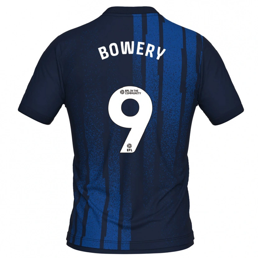 Danxen Dětské Jordan Bowery #9 Námořnická Bílá Daleko Hráčské Dresy 2025/26 Dres