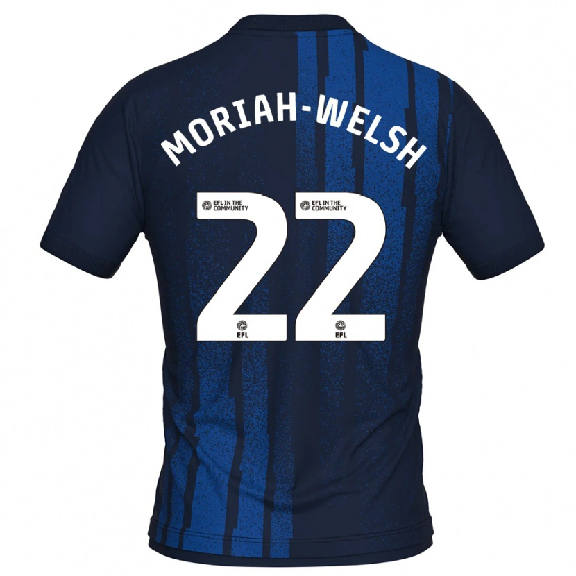 Danxen Dětské Nathan Moriah-Welsh #22 Námořnická Bílá Daleko Hráčské Dresy 2025/26 Dres