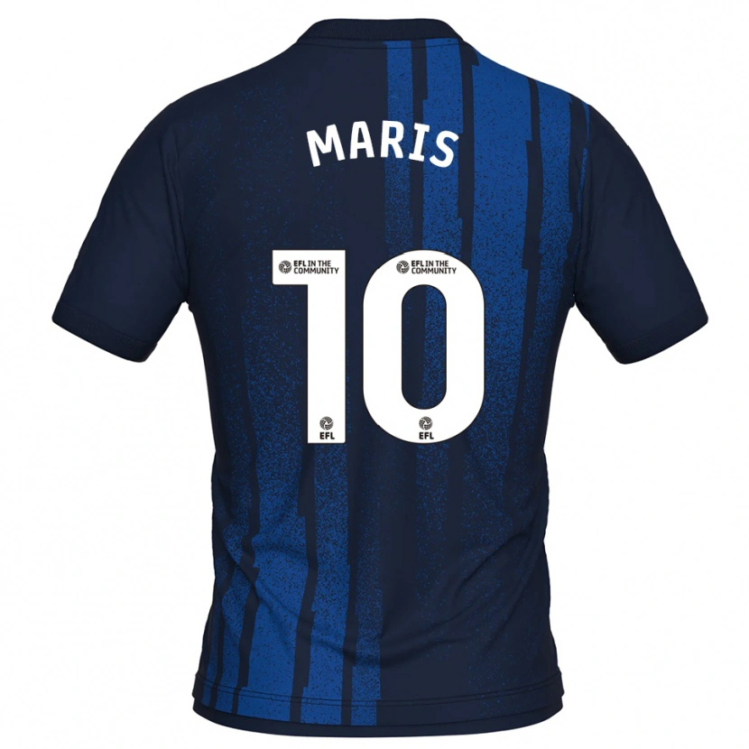 Danxen Dětské George Maris #10 Námořnická Bílá Daleko Hráčské Dresy 2025/26 Dres